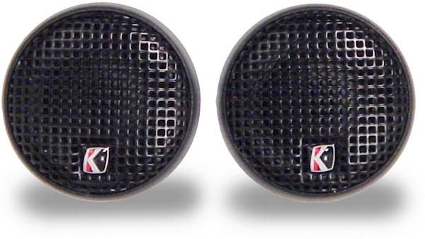 Kicker r19 3/4" Silk Dome Resolution Tweeters Image 1