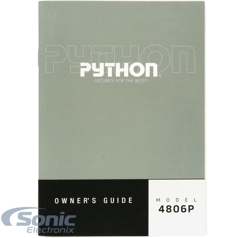 Python 4806P Remote Start Image 4