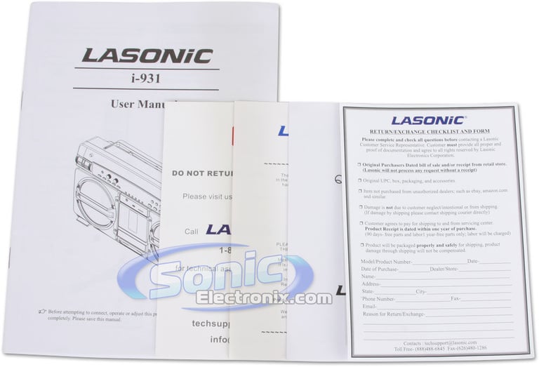 Lasonic i-931 (White) Image 12