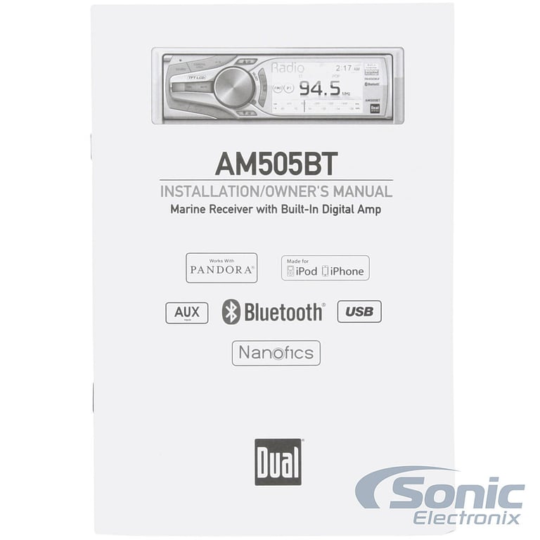 Dual AM505BT Image 8