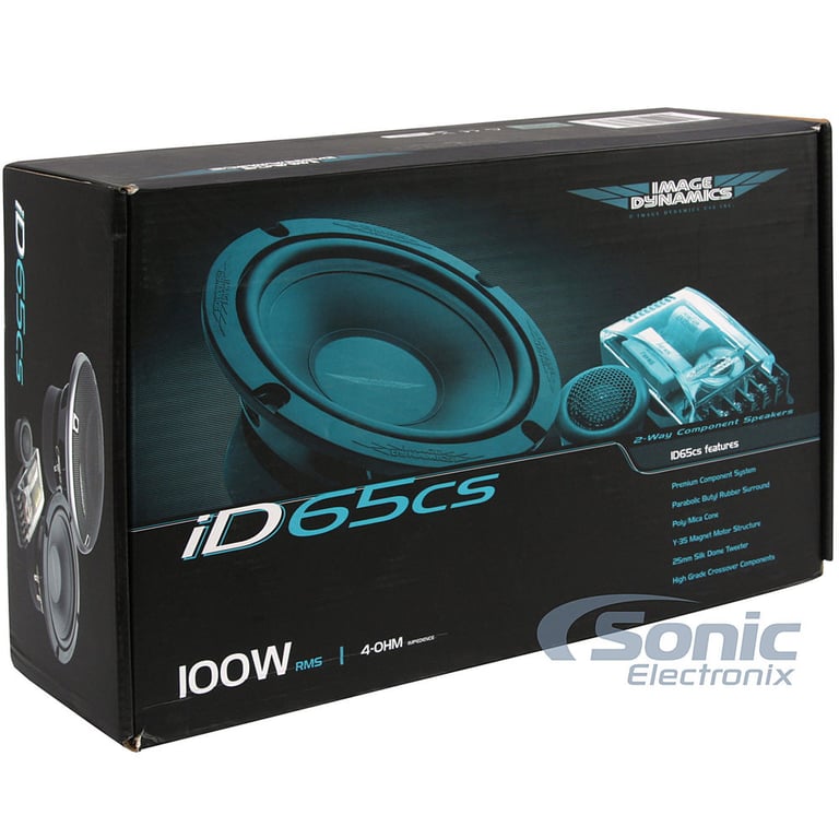 Image Dynamics ID65cs 6.5" Component Speakers Image 18