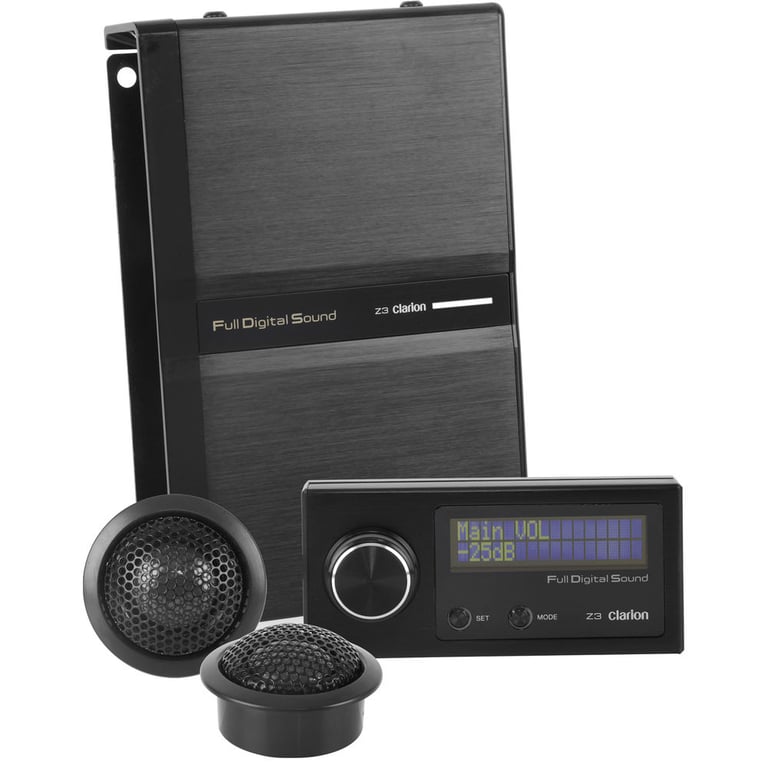 Clarion Z3 Hi-Res Digital Sound Processor & Tweeters (Open Box) Image 18