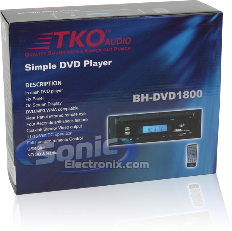 TKO Audio BH-DVD1800 Image 10