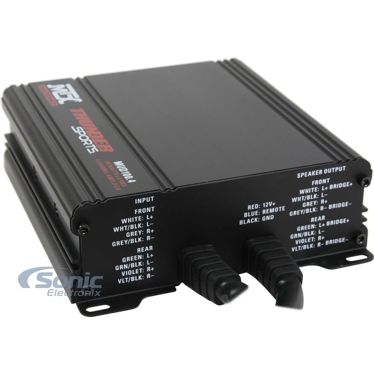 MTX Audio MUD100.4 (Open Box) Image 11