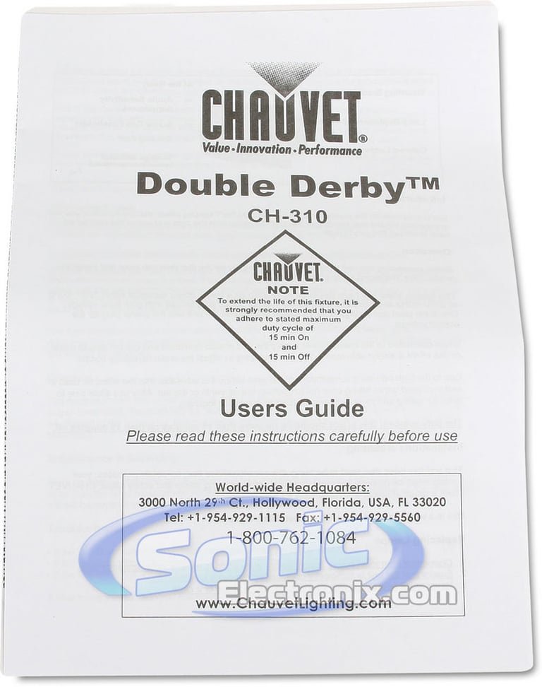 Chauvet Double Derby CH-310 Image 6