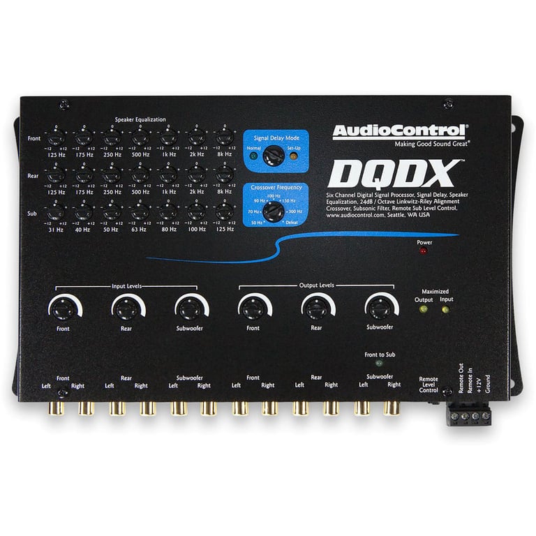 AudioControl DQDX - Black/Blue (Open Box) Image 5