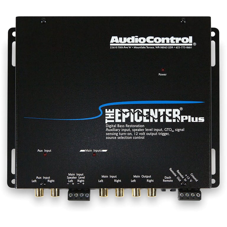 AudioControl The Epicenter Plus - Black (Open Box) Image 6