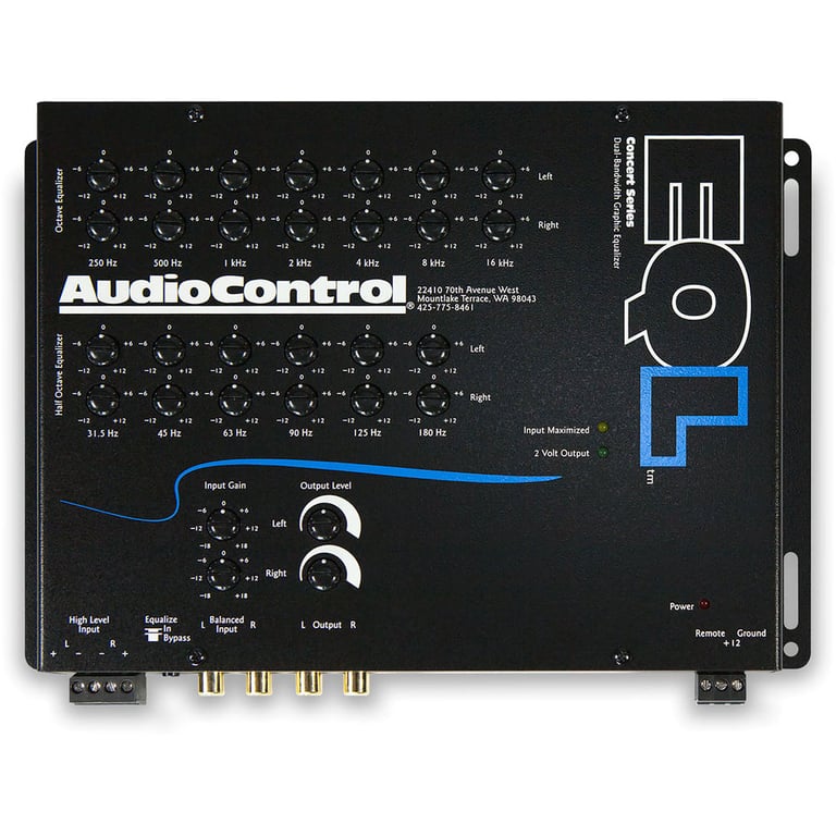 AudioControl EQL - Black (Open Box) Image 4