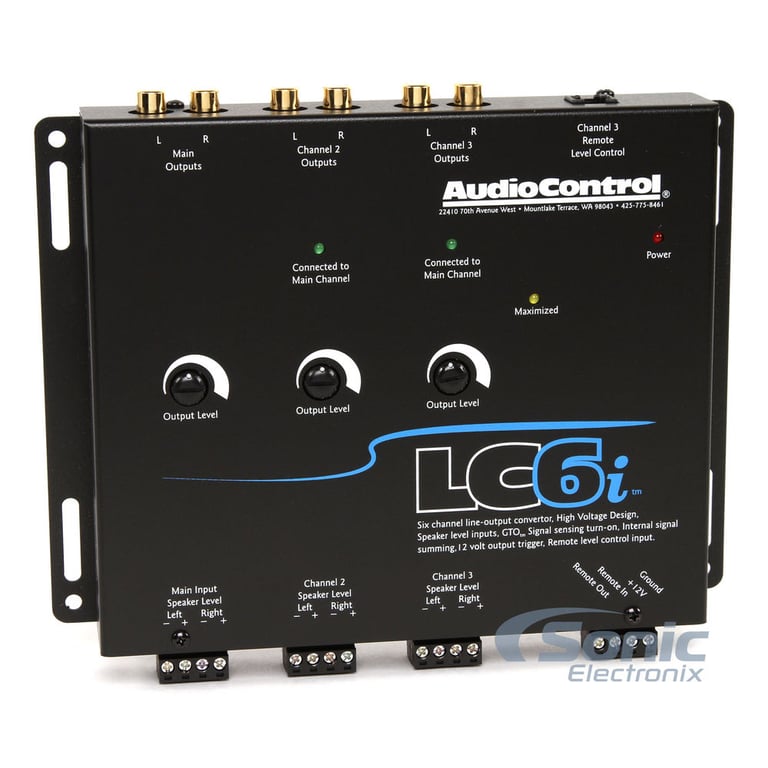 AudioControl LC6i (Black) Open Box Image 6