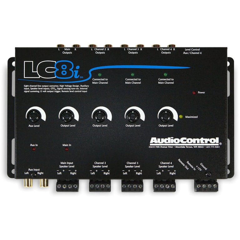 AudioControl LC8i - Black (Open Box) Image 6