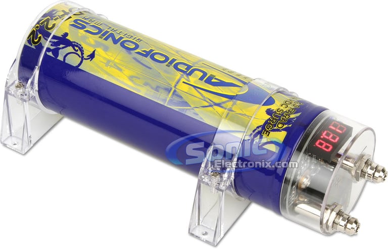 AudioFonics ADF-2.2 Purple w/ Yellow Image 1