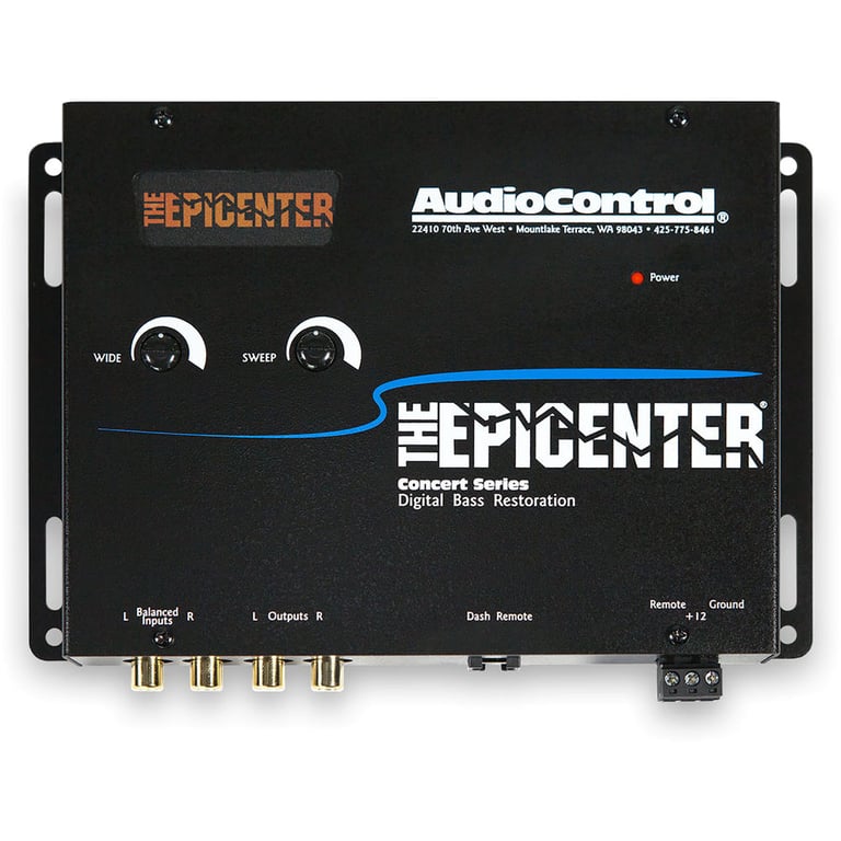 AudioControl The Epicenter - Black (Like New) Image 7