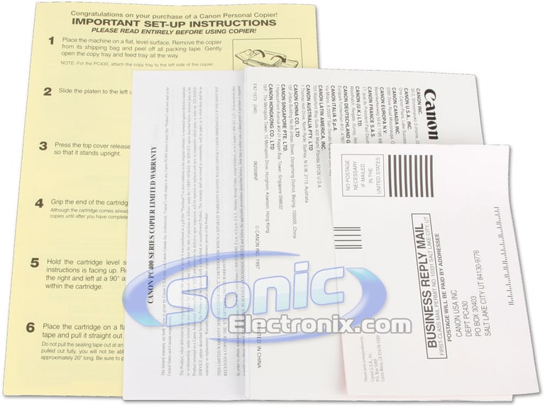 Canon PC 430 Image 5