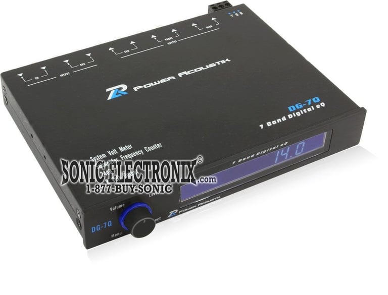Power Acoustik DG-7Q R/B Image 1