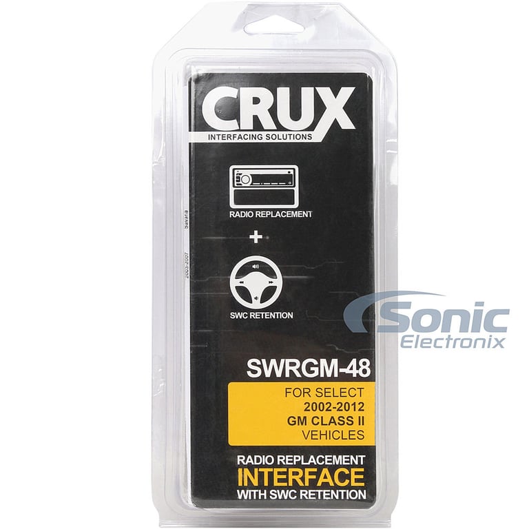 CRUX SWRGM-48 Wiring Interface Image 7
