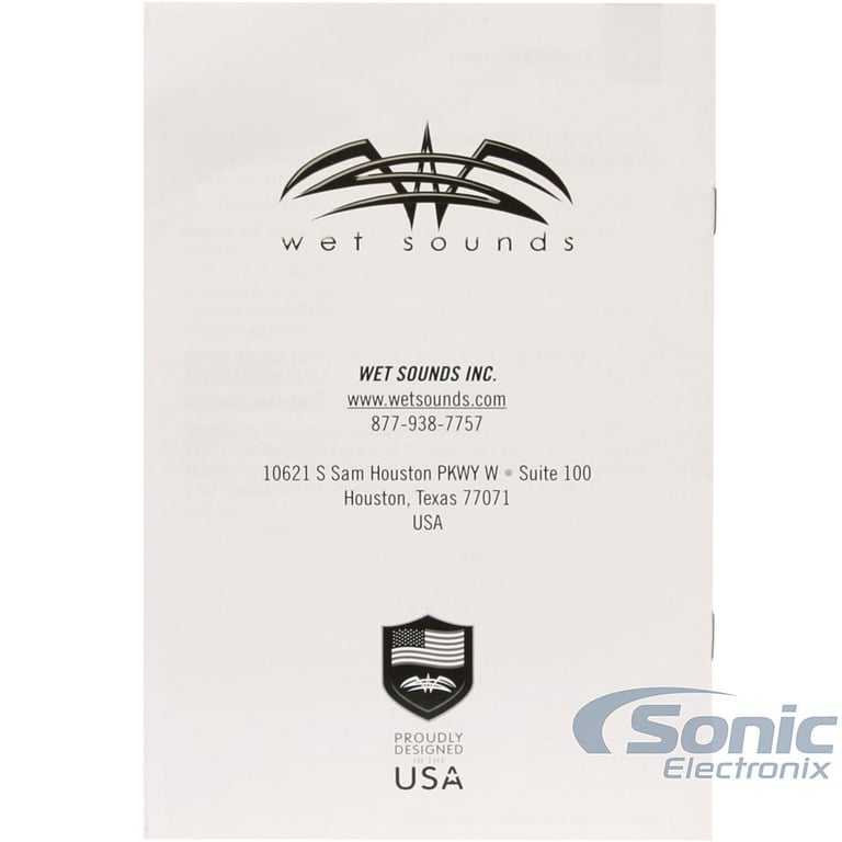 Wet Sounds WS 220 BT Image 16