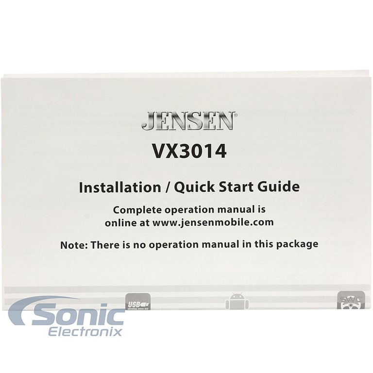 Jensen VX3014 Image 11