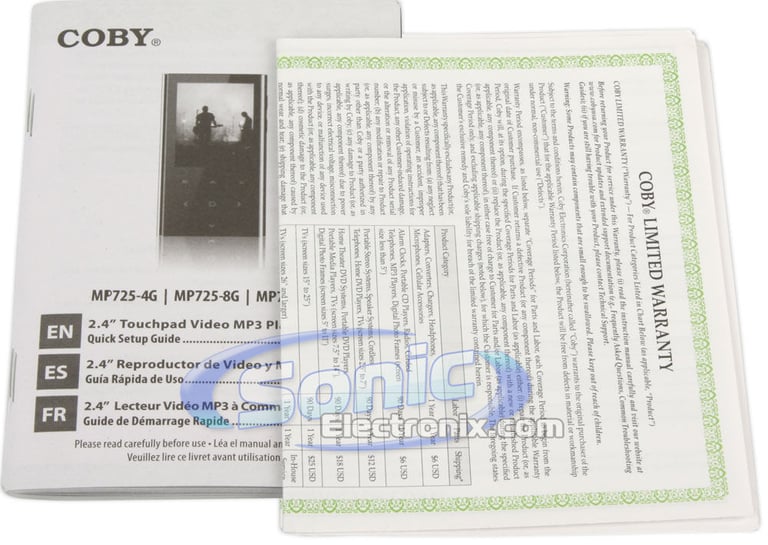 Coby MP725-16G Image 6