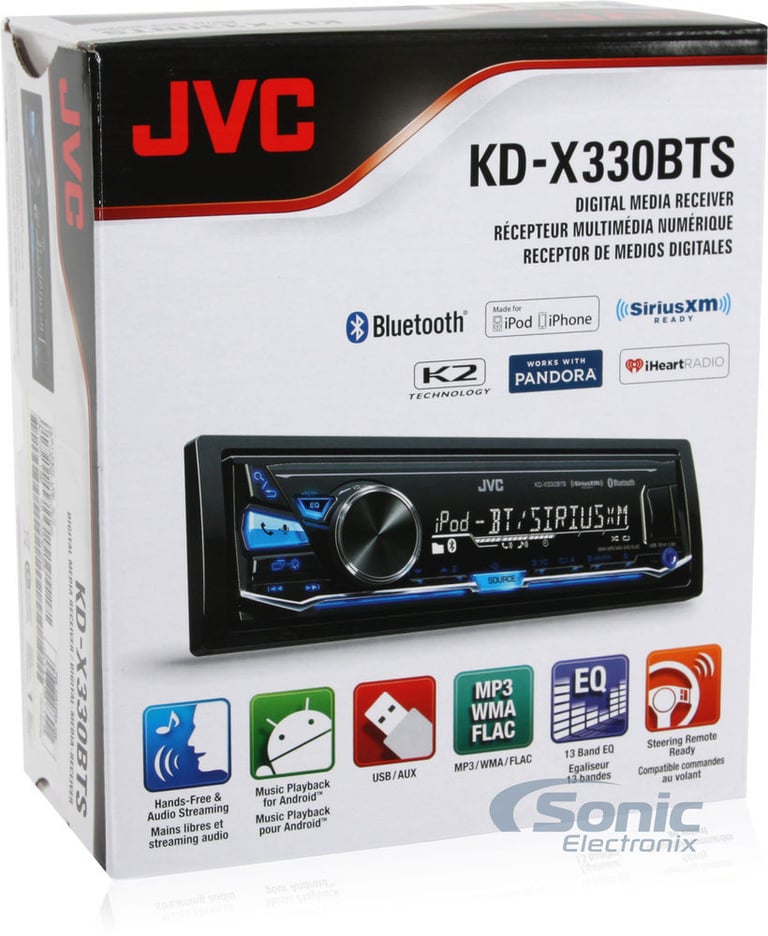 JVC KD-X330BTS + SiriusXM Tuner + $70 Mail In Rebate and 3 Months Free Service* Image 23