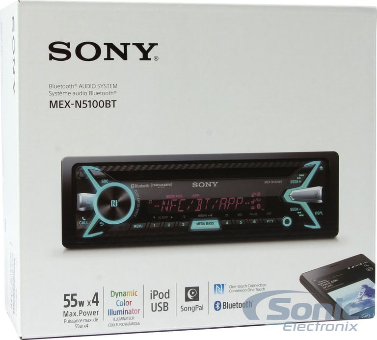 Sony MEX-N5100BT + SiriusXM Tuner + $70 Mail In Rebate and 3 Months Free Service* Image 14