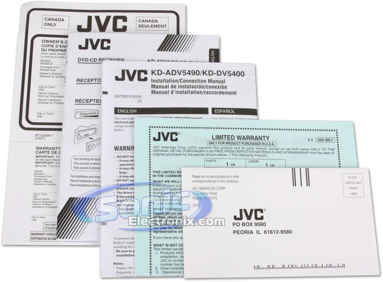 JVC KD-DV5400 Image 7