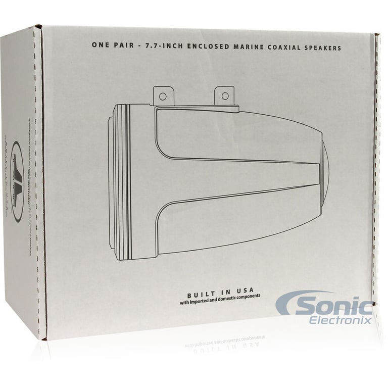 JL Audio M770-ETXv3-CG-WH - White with Classic Grilles (Open Box) Image 12