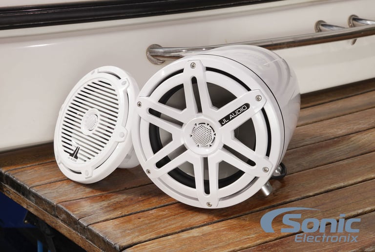JL Audio M770-ETXv3-CG-WH - White with Classic Grilles (Open Box) Image 13