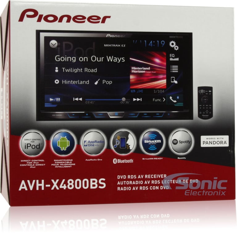 Pioneer AVH-X4800BS + SiriusXM Tuner + $70 Mail In Rebate and 3 Months Free Service* Image 10