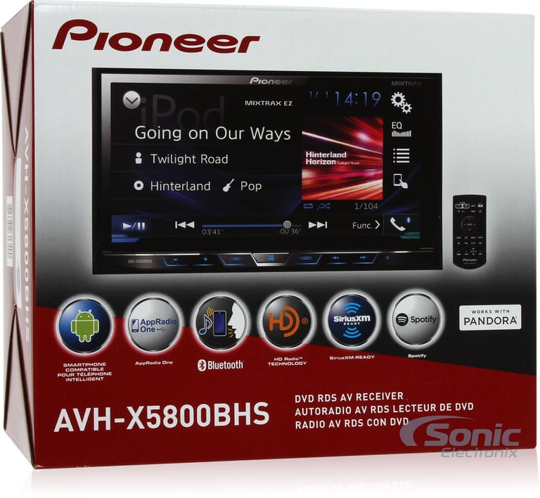 Pioneer AVH-X5800BHS + SiriusXM Tuner + $70 Mail In Rebate and 3 Months Free Service* Image 18