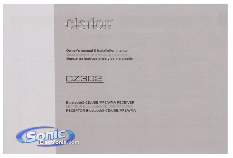 Clarion CZ302 + SiriusXM Tuner + $70 Visa Card & 3 Months Free Service* Image 6