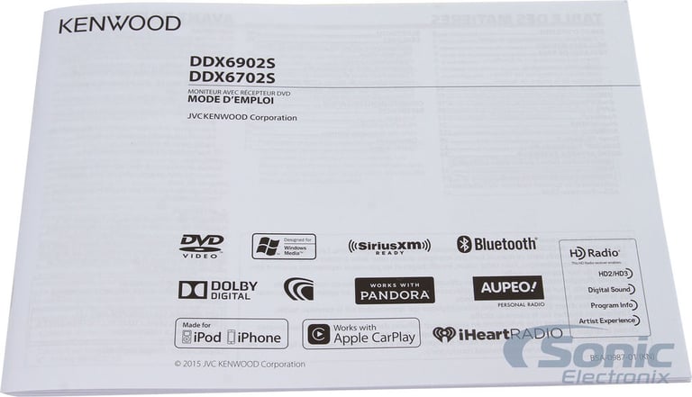 Kenwood DDX6702S + SiriusXM Tuner + $70 Visa Card & 3 Months Free Service* Image 8
