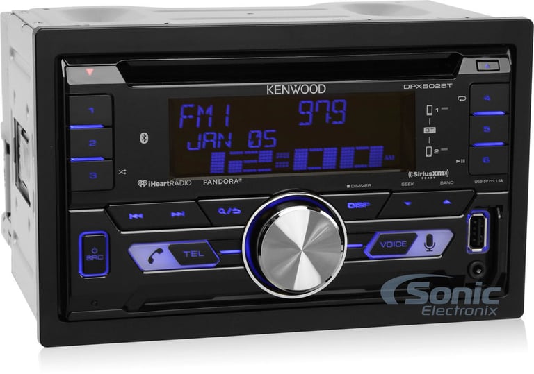 Kenwood DPX502BT + SiriusXM Tuner Image 2