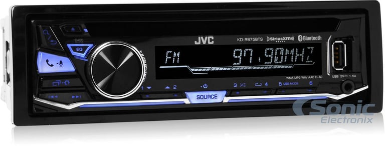 JVC KD-R875BTS + SiriusXM Tuner + $70 Visa Card & 3 Months Free Service* Image 2
