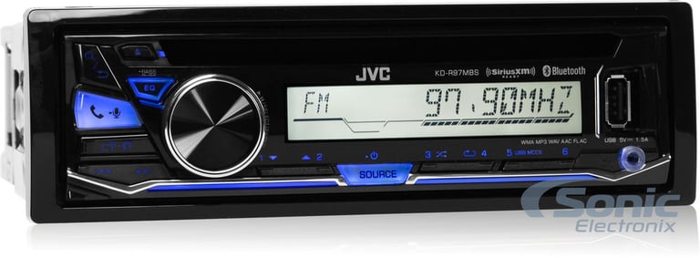 JVC KD-R97MBS + SiriusXM Tuner Image 2