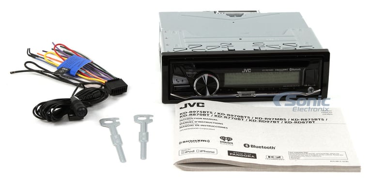 JVC KD-R97MBS + SiriusXM Tuner Image 9