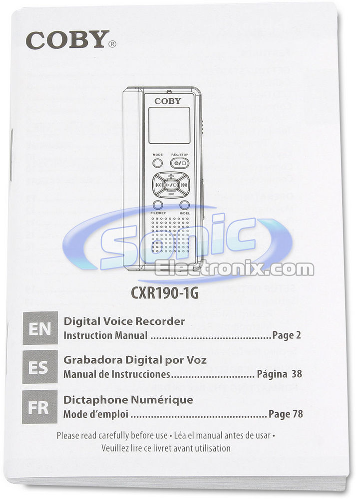 Coby CXR190-1G Image 8
