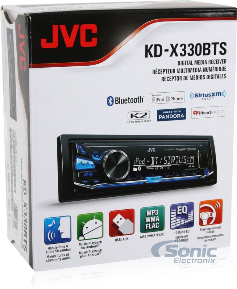 JVC KD-X330BTS + SiriusXM Tuner + $70 Mail In Rebate and 3 Months Free Service* Image 21