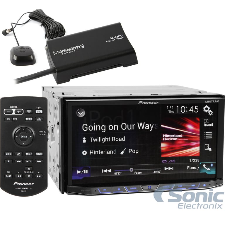 Pioneer AVH-4200NEX + SiriusXM Tuner Image 1