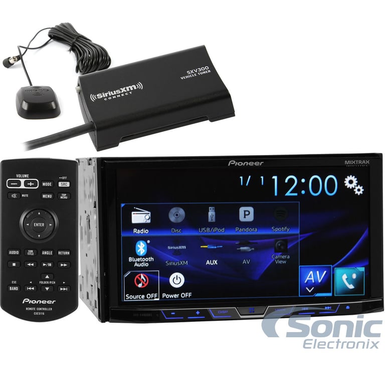 Pioneer AVH-X4800BS + SiriusXM Tuner + $70 Mail In Rebate and 3 Months Free Service* Image 1