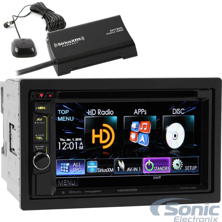 Kenwood DDX6702S + SiriusXM Tuner + $70 Visa Card & 3 Months Free Service* Image 1