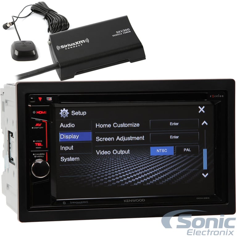 Kenwood DDX393 + SiriusXM Tuner + $70 Visa Card & 3 Months Free Service* Image 1