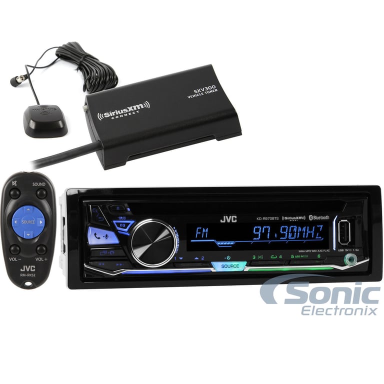 JVC KD-R970BTS + SiriusXM Tuner + $70 Visa Card & 3 Months Free Service* Image 1