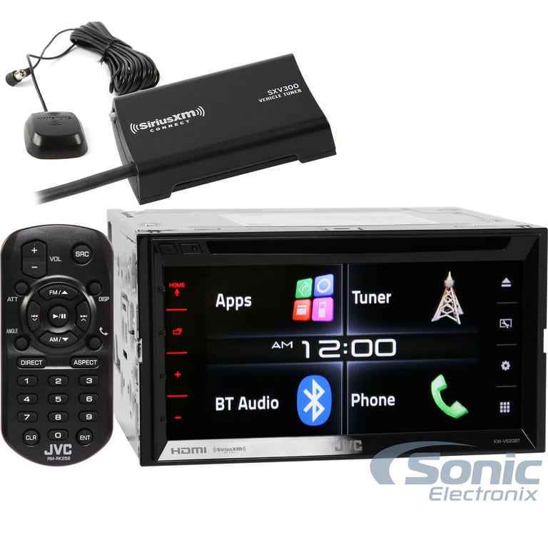 JVC KW-V620BT + SiriusXM Tuner + $70 Visa Card & 3 Months Free Service* Image 1