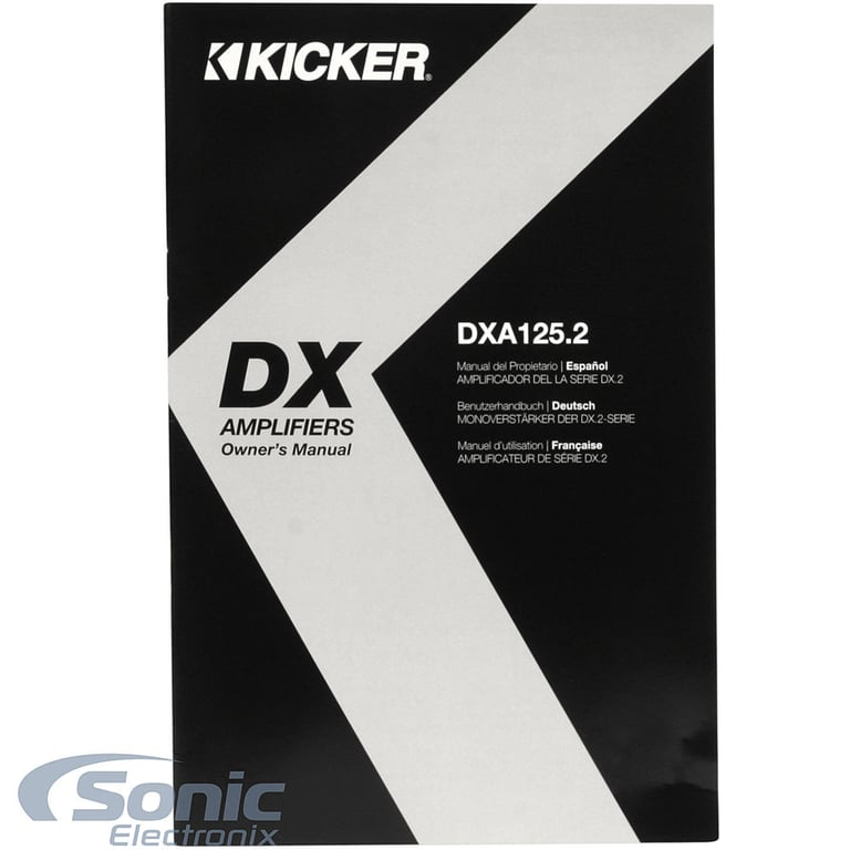 Kicker DXA125.2 (43DXA1252) Image 5