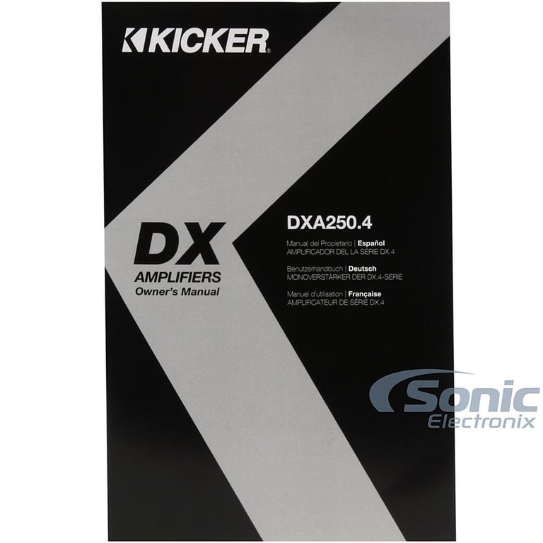 Kicker DXA250.4 (43DXA2504) Image 4