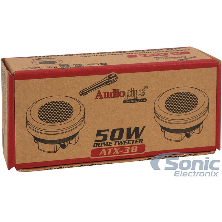Audiopipe ATX-38 Silk Dome Tweeters Image 4