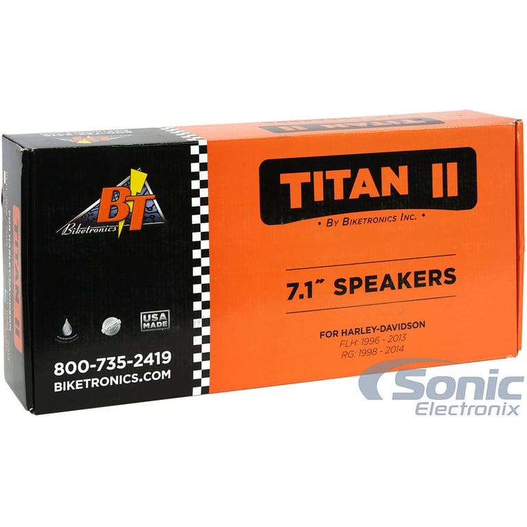 Biketronics BT7P1RG Harley Speakers Image 6