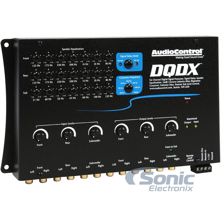 AudioControl DQDX - Black/Blue (Open Box) Image 1