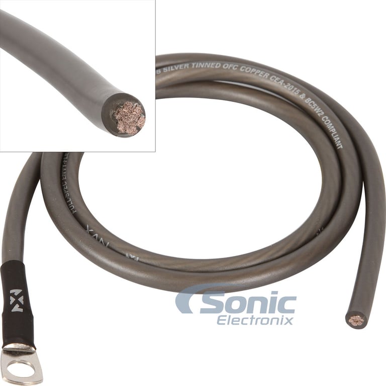 Infinity BassLink SM + Premium 8 Gauge Installation Kit Image 10