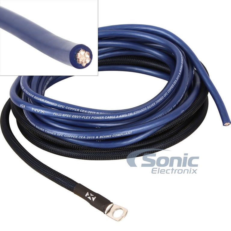 Infinity BassLink SM + Premium 8 Gauge Installation Kit Image 11